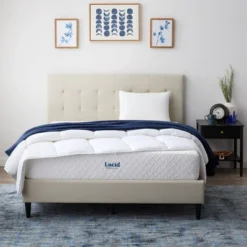 Lucid Comfort Collection Medium 10" Gel Memory Foam Mattress 20 Lucid Comfort Collection Medium 10" Gel Memory Foam Mattress -Homcom Crosley Shop GUEST 00a00c50 fcec 44e0 9174 11f696d21dc8