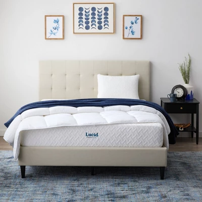 Lucid Comfort Collection Medium 10" Gel Memory Foam Mattress 11 Lucid Comfort Collection Medium 10" Gel Memory Foam Mattress - Image 9