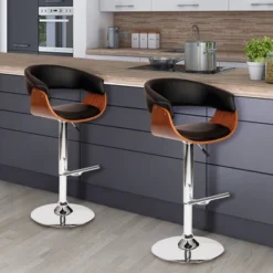 Paris Swivel Barstool - Armen Living