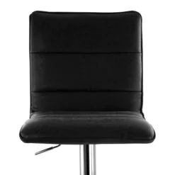Elama 2 Piece Vintage Faux Leather Adjustable Bar Stool In Black With Chrome Base -Homcom Crosley Shop GUEST 01e09607 fa2c 40c1 a50d 7467e473b9b1