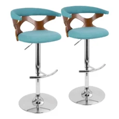 Set Of 2 Gardenia Mid-Century Modern Adjustable Barstool - LumiSource 21 Set Of 2 Gardenia Mid-Century Modern Adjustable Barstool - LumiSource -Homcom Crosley Shop GUEST 030cae28 009a 41cc 8f05 69f97b4deffd