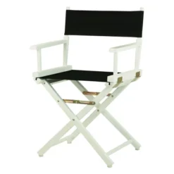 Director's Chair - White Frame -Homcom Crosley Shop GUEST 0312b8b7 044a 4910 8523 020e778243ba