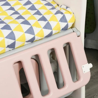 Qaba Foam Crib Toddler Mattress With Breathable Padding And Cover, Easy To Clean, 39" X 22", Pure White 7 Qaba Foam Crib Toddler Mattress With Breathable Padding And Cover, Easy To Clean, 39" X 22", Pure White - Image 5