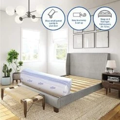Vibe Gel Memory Foam 12-Inch Mattress | CertiPUR-US Certified | Bed-in-a-Box -Homcom Crosley Shop GUEST 046d1817 9e27 4779 ab1b 50afe4d301f1