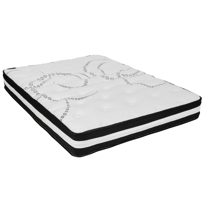 Emma And Oliver Full 10" Mattress & Gel Memory Foam Topper Bundle Set 4 Emma And Oliver Full 10" Mattress & Gel Memory Foam Topper Bundle Set - Image 2