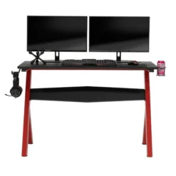 Overlord Gaming Table Red/Black - SD Gaming 37 Overlord Gaming Table Red/Black - SD Gaming -Homcom Crosley Shop GUEST 06c56575 f00c 44c2 a110 5c8e59760694