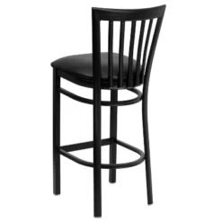 Flash Furniture Black School House Back Metal Restaurant Barstool -Homcom Crosley Shop GUEST 06d5e763 cebd 44a8 a235 e430ea0a3b91
