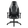 Commander Gaming Chair In Faux Leather Black/Gray - OSP Home Furnishings -Homcom Crosley Shop GUEST 08f8ac44 9bb0 4a5f 86f0 3872a8d5e859