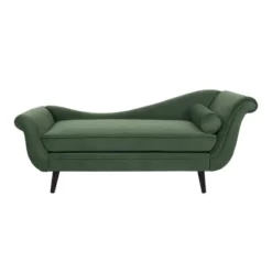 Calvert Contemporary Scroll Arms Velvet Chaise Lounge - Christopher Knight Home -Homcom Crosley Shop GUEST 0a0bdc7c 795d 4598 8b3d cf6ca4e311d5