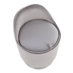 Marla Glam Vanity Stool Steel/Velvet Chrome/Silver - LumiSource 20 Marla Glam Vanity Stool Steel/Velvet Chrome/Silver - LumiSource -Homcom Crosley Shop GUEST 0a79aded d709 4a53 8e03 8ae7462e0cfb