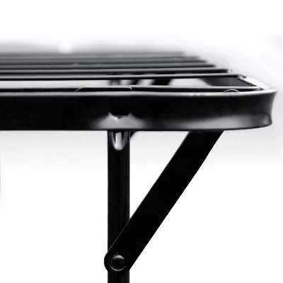 14" Premium Steel Bed Frame And Platform Bed Black - Mellow 5 14" Premium Steel Bed Frame And Platform Bed Black - Mellow - Image 3