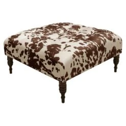 Custom Upholstered Tufted Square Ottoman - Skyline Furniture -Homcom Crosley Shop GUEST 0b25918c c7c1 413a 8f9d e514be10ca4c