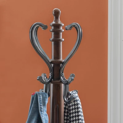 Lucas Coat Rack Warm Nut Brown - Powell Company 6 Lucas Coat Rack Warm Nut Brown - Powell Company - Image 4