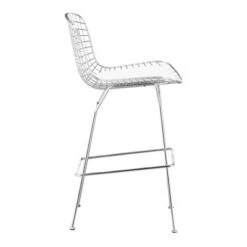 Set Of 2 28.03" Mid-Century Modern Barstool Chrome - ZM Home 18 Set Of 2 28.03" Mid-Century Modern Barstool Chrome - ZM Home -Homcom Crosley Shop GUEST 0b8cfb87 bbca 477a a09d 8542b0efc8b9
