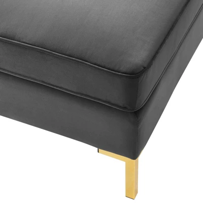 Ardent Performance Velvet Ottoman - Modway 5 Ardent Performance Velvet Ottoman - Modway - Image 3