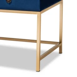 Aliana Metal Large Ottoman Navy Blue/Gold - Baxton Studio 14 Aliana Metal Large Ottoman Navy Blue/Gold - Baxton Studio -Homcom Crosley Shop GUEST 0ee24cb4 74ac 48d9 ab00 1acf70a044f1