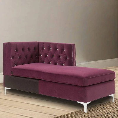 34" Jaszira Chaise Lounge - Acme Furniture 9 34" Jaszira Chaise Lounge - Acme Furniture - Image 7