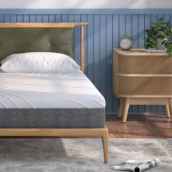 Costway 8'' Jacquard Mattress Gel Infused Memory Foam Medium Firm Bamboo Charcoal QueenFull -Homcom Crosley Shop GUEST 0fb3f94e 9a6e 42e1 b0e5 f37bbd528d2c