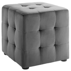 Contour Tufted Button Cube Performance Velvet Ottoman - Modway -Homcom Crosley Shop GUEST 0fe6241a 3a28 497b ae17 0985d12bc617