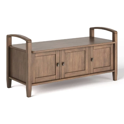 44" Norfolk Solid Wood Entryway Storage Bench - WyndenHall 18 44" Norfolk Solid Wood Entryway Storage Bench - WyndenHall - Image 16