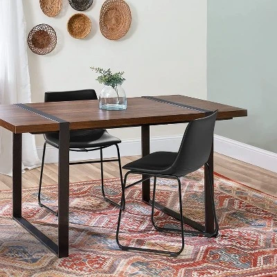 Dreama Retro Side Chair Dining Chair With Metal Legs For Kitchen, Living, Dining Room, Set Of 2,The Pop Home 7 Dreama Retro Side Chair Dining Chair With Metal Legs For Kitchen, Living, Dining Room, Set Of 2,The Pop Home - Image 5