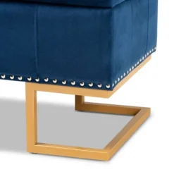 Ellery Velvet Fabric Upholstered Ottoman - Baxton Studio 17 Ellery Velvet Fabric Upholstered Ottoman - Baxton Studio -Homcom Crosley Shop GUEST 120a786f 8e3d 4879 b57b 8c6fda3db4d5