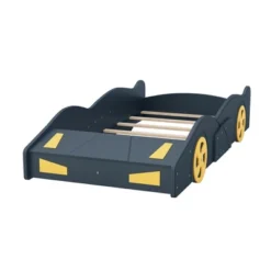 Race Car-Shaped Platform Bed With Wheels And Storage - ModernLuxe -Homcom Crosley Shop GUEST 123ab4ad 011c 4d69 82d7 58509f636bb6