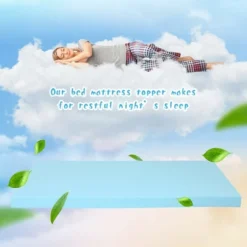 Costway 3'' Gel-Infused Bed Mattress Topper Cooling Ventilated Air Foam Pad 22 Costway 3'' Gel-Infused Bed Mattress Topper Cooling Ventilated Air Foam Pad -Homcom Crosley Shop GUEST 12be4724 244e 4d9c 941e 81652785d332