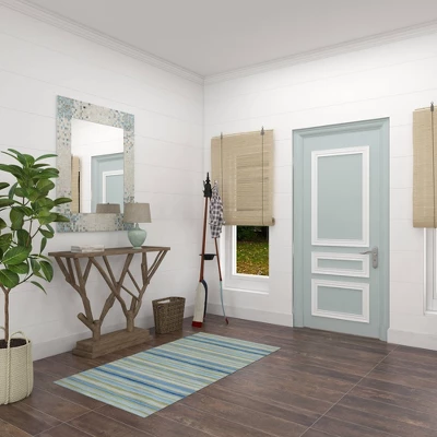 Metal Nautical Style Coat Rack Tripod Base - Olivia & May 7 Metal Nautical Style Coat Rack Tripod Base - Olivia & May - Image 5