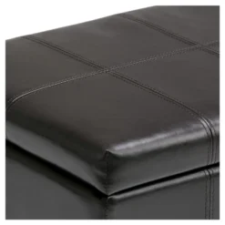 36" Lancaster Storage Ottoman Bench - WyndenHall -Homcom Crosley Shop GUEST 15619de1 6d61 4e5f bcf2 cef1df531ddb