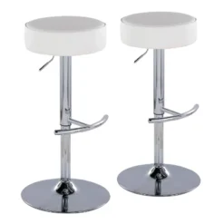 Set Of 2 Dot Adjustable Barstools - LumiSource 25 Set Of 2 Dot Adjustable Barstools - LumiSource -Homcom Crosley Shop GUEST 16909d32 37f9 4e1f 85f6 3a930b64ece0