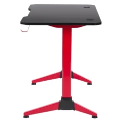 Conqueror Gaming Desk With Led Lights Black And Red - CorLiving -Homcom Crosley Shop GUEST 17b3962c 41bf 4257 ac38 a7f60ed401e6
