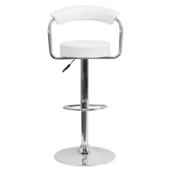 Emma And Oliver 2 Pack Contemporary Vinyl Adjustable Height Barstool With Arms And Chrome Base 11 Emma And Oliver 2 Pack Contemporary Vinyl Adjustable Height Barstool With Arms And Chrome Base -Homcom Crosley Shop GUEST 186297c5 560f 4efd b487 aba2a14b3f74