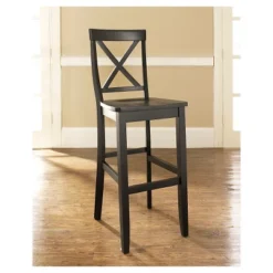 Set Of 2 30" X-Back Barstools - Crosley -Homcom Crosley Shop GUEST 18efd111 f9db 4afe 9535 b4910e643150