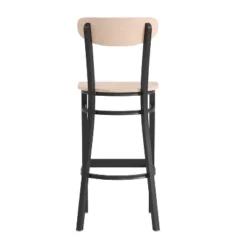 Emma And Oliver Industrial Barstool With Rolled Steel Frame And Solid Wood Seat - 500 Lbs. Static Weight Capacity 29 Emma And Oliver Industrial Barstool With Rolled Steel Frame And Solid Wood Seat - 500 Lbs. Static Weight Capacity -Homcom Crosley Shop GUEST 1a8326d0 1a98 4a8c 8bd0 e3d3d37434d6