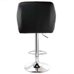 Elama 2 Piece Adjustable Faux Leather Bar Stool In Red And Black With Chrome Base -Homcom Crosley Shop GUEST 1aa7d46e 5e05 4cad b3ee 1eb98cb93c9d