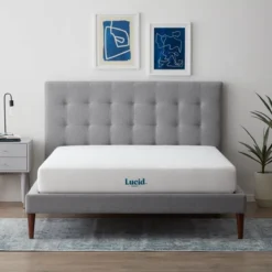 Lucid Essence 8" SureCool Gel Memory Foam Mattress With Antimicrobial Technology -Homcom Crosley Shop GUEST 1b723f7f 972e 4173 9507 355b9086a952