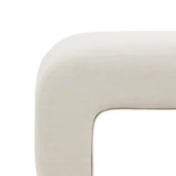 Lily 47" Contemporary Farmhouse Upholstered Bench-The Pop Maison -Homcom Crosley Shop GUEST 1b74216f fd44 4f16 a3a2 6ebbf144425c