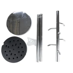 Mind Reader Coat Rack And Hat Holder, Heavy Duty, Silver -Homcom Crosley Shop GUEST 1bea2532 d10e 481c 95eb 7b6329eca687