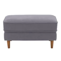 Mulberry Fabric Upholstered Modern Ottoman - CorLiving -Homcom Crosley Shop GUEST 1c4b5cf0 5e20 4ba2 9edf a6f04a2c517b