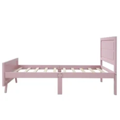 Twin Size Platform Bed With Headboard And Footboard-ModernLuxe -Homcom Crosley Shop GUEST 1dd52db7 67c8 434d 88a7 32ad467c9cb0