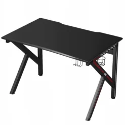 Costway Gaming Desk Gamers Computer Table E-Sports K-Shaped W/ Cup Holder Hook Home New -Homcom Crosley Shop GUEST 1ddb7c63 131f 4729 bdce ef16210d0400