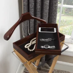 Proman Products Laguna Valet Medium Walnut -Homcom Crosley Shop GUEST 1dfb12cd 2c0b 4c47 ae21 d333bcf3ae5a