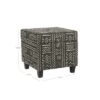 Square Storage Ottoman With Lift Off Top Onyx - HomePop -Homcom Crosley Shop GUEST 1f169c40 f6ca 400d 9bb4 394804a0ca39