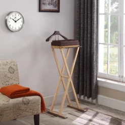 Proman Products Laguna Valet Medium Walnut