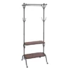 Industrial Metal Coat Rack Black - Olivia & May -Homcom Crosley Shop GUEST 205b588e 0ca4 4e8a b350 56a81f9a3b93