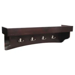Shaker Cottage Coat Hooks With Tray - Alaterre Furniture -Homcom Crosley Shop GUEST 20a49dae 937f 480f bcc6 c610ff18b1f0