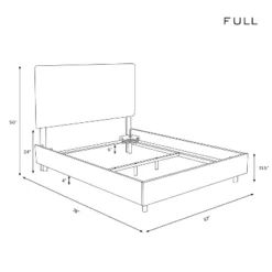 Full Emma Shell Upholstered Bed Dark Teal Green - Skyline Furniture -Homcom Crosley Shop GUEST 2137a47b 8460 455d b4a5 99c81b586d38