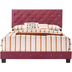 Passion Furniture Suffolk Full Panel Bed