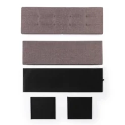 45" Folding Toy Box Chest With Smart Lift Top Upholstered Tufted Storage Ottoman - Mellow -Homcom Crosley Shop GUEST 225eebf6 e4f2 4168 8167 9290af9696e2